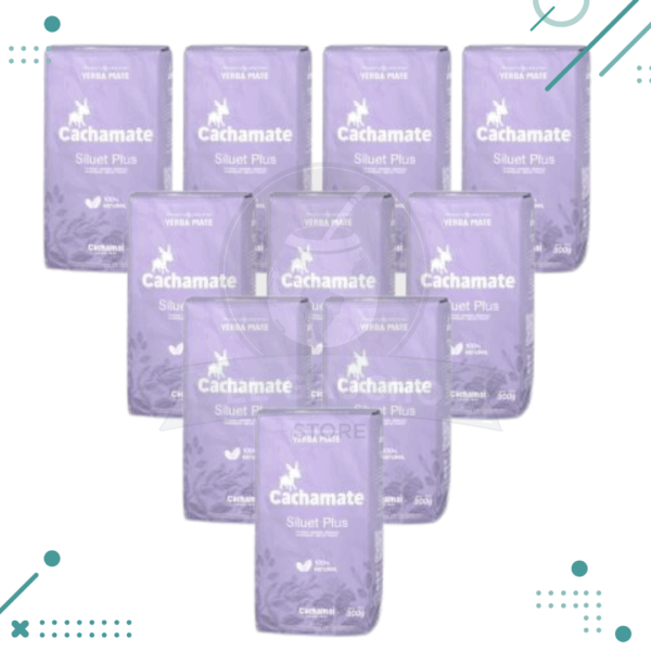 Yerba Mate Cachamate Siluet Plus (500gr) (pack 10) (5kg)