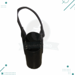 Media Canasta Matera Cuero Color Negra - Imagen 2