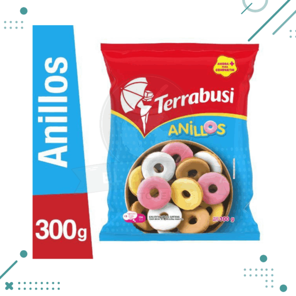 Galletita Terrabusi Anillos GRANDE 300 g