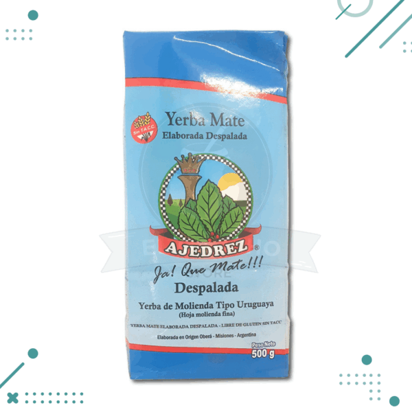 Yerba Mate AJEDREZ DESPALADA 500gr