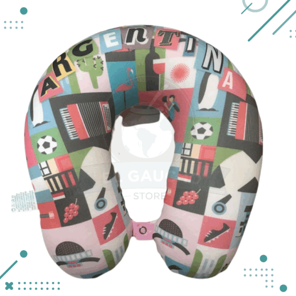 Cuello Almohada Viaje Microperlas - Modelo 2