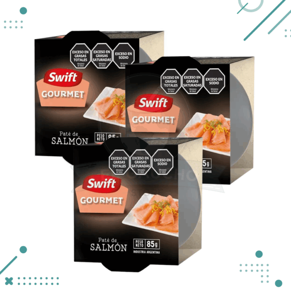 Swift Picadillo Pate SALMÓN 90g Pack X 3 (240g)