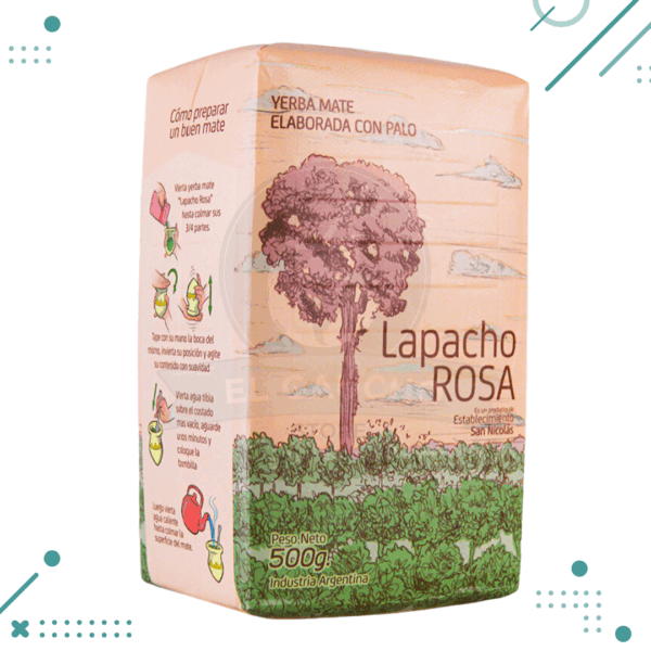 Yerba Mate La Pacho Rosa 500g