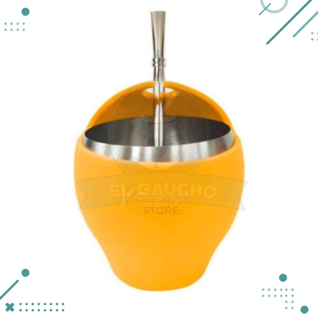 Diseno-sin-titulo-2023-11-27T195920.009.png Mate Keep NARANJA + Bombilla - Imagen 1