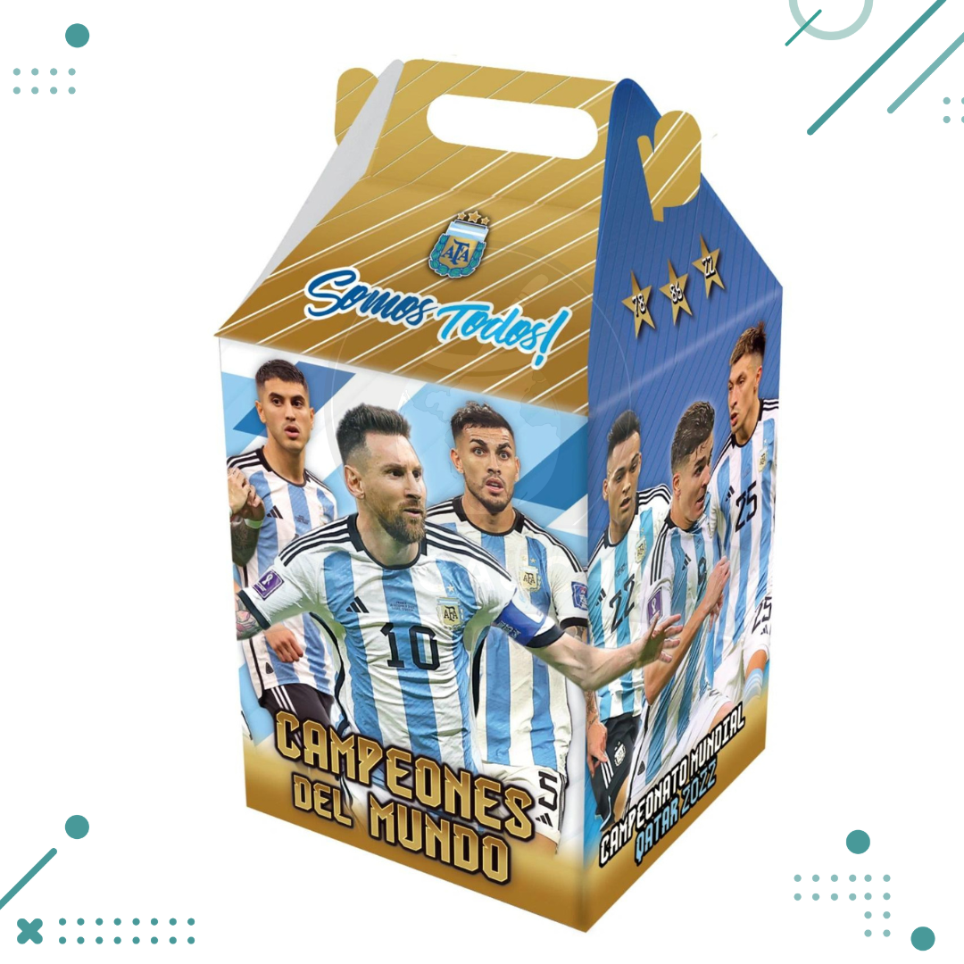 Diseno-sin-titulo-2023-11-28T191452.139.png Caja Sorpresa para Armar AFA Selección ARGENTINA CAMPEON (6 units) - Imagen 1