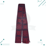 Faja Gaucho - Cinto N°12 (Aprox 3mts) NEGRO Y ROJO MOD 2