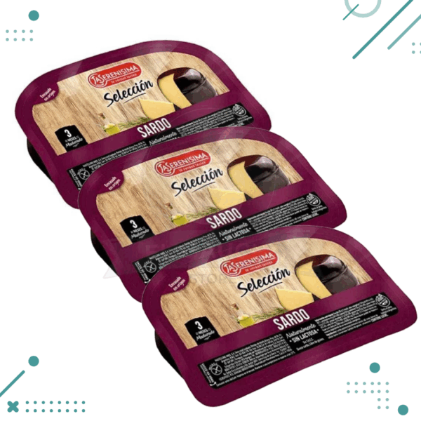 Queso La Serenisima Seleccion SARDO (Aprox 300gr) (3un) (900g)