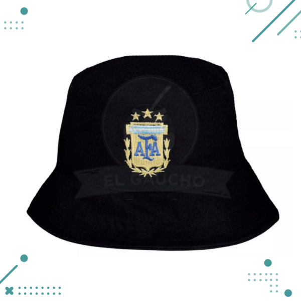 Piluso Gorro AFA (seleccion argentina) - NEGRO