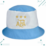 Gorro Piluso Afa (dorado) - Celeste y Blanco