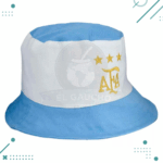 Gorro Piluso Afa (dorado) - Celeste y Blanco - Imagen 3