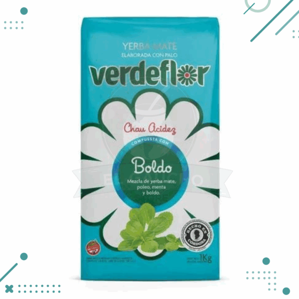 Yerba VerdeFlor Boldo 1kg