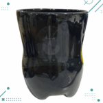 Vaso Fernetero 500ml Ceramica - COLOR NEGRO