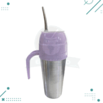 Termo Autocebante Metalico 400cc Lila