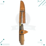 Set De Asado Artesanal, Cuchillo, Tenedor con Expulsador