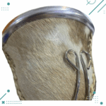 Mate Con Pelo y Pie - Color Marrón - Imagen 4