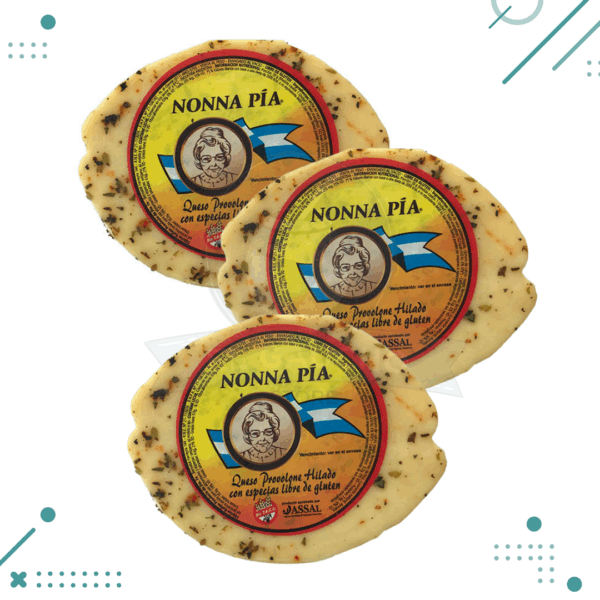 Queso PROVOLETA Nonna Pia (Aprox 200gr) (x3un) (600gr)
