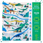 Rompecabezas De Dinosaurios De Argentina. 50 Piezas