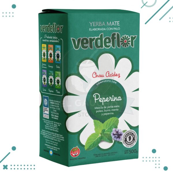Yerba Mate Verdeflor Peperina 500gr