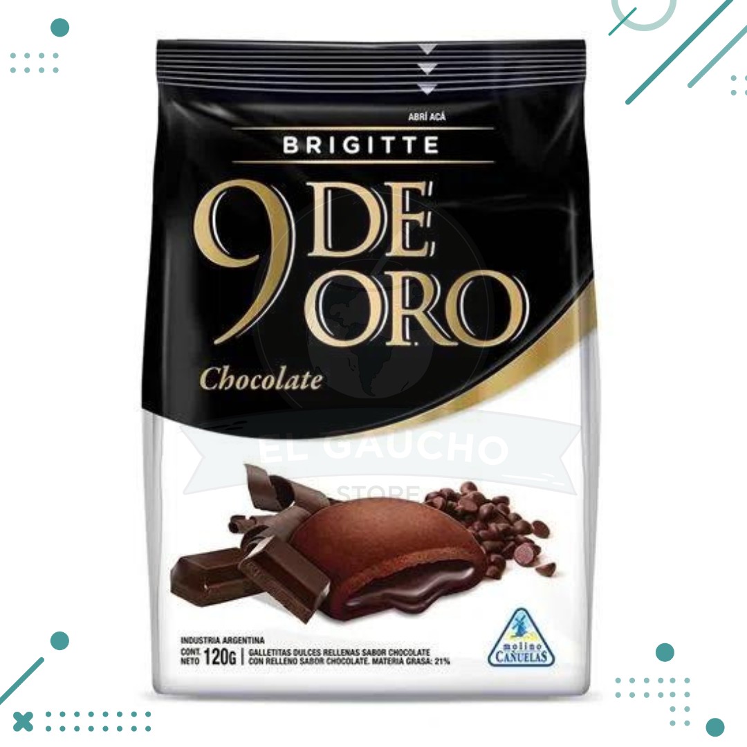 Diseno-sin-titulo-2024-01-18T174046.873.png 9 De Oro Chocolate, Rellenas Chocolate 160gr - Imagen 1