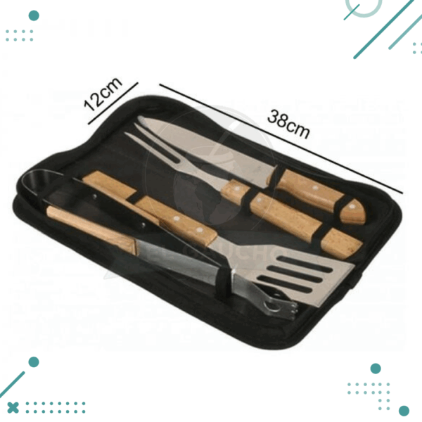 Set Asado x4 Estuche