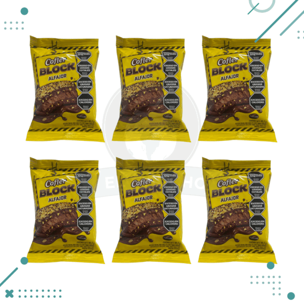 Alfajor Cofler Block Simple 40g (x6un) (240g)