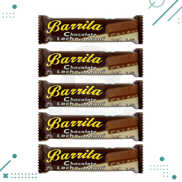 Barritas de chocolate con Mani Felfort 20g x5u (100g)