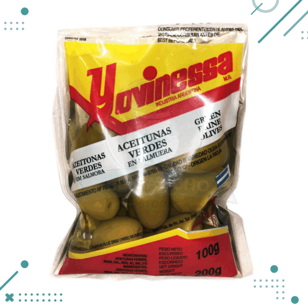 Yovinessa Aceitunas Verdes 200gr