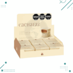 Alfajor Cachafaz Tradicional, relleno con Dulce de Leche, cubierto con Chocolate Blanco (Caja de 12u.) (720gr.)