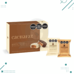 Alfajor Cachafaz Tradicional Mixto, relleno con Dulce de Leche, cubierto con Chocolate Negro (6u.) + Chocolate Blanco (6u.) (Total Caja de 12u.) (720gr.)