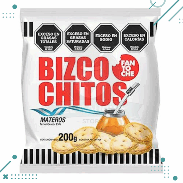 Bizcochitos Materos de Grasa Fantoche 200g