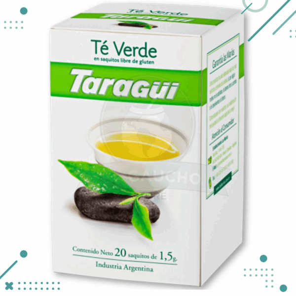 Té Taragüi verde en saquitos (1.5gr) (20 Saquitos) (30gr)