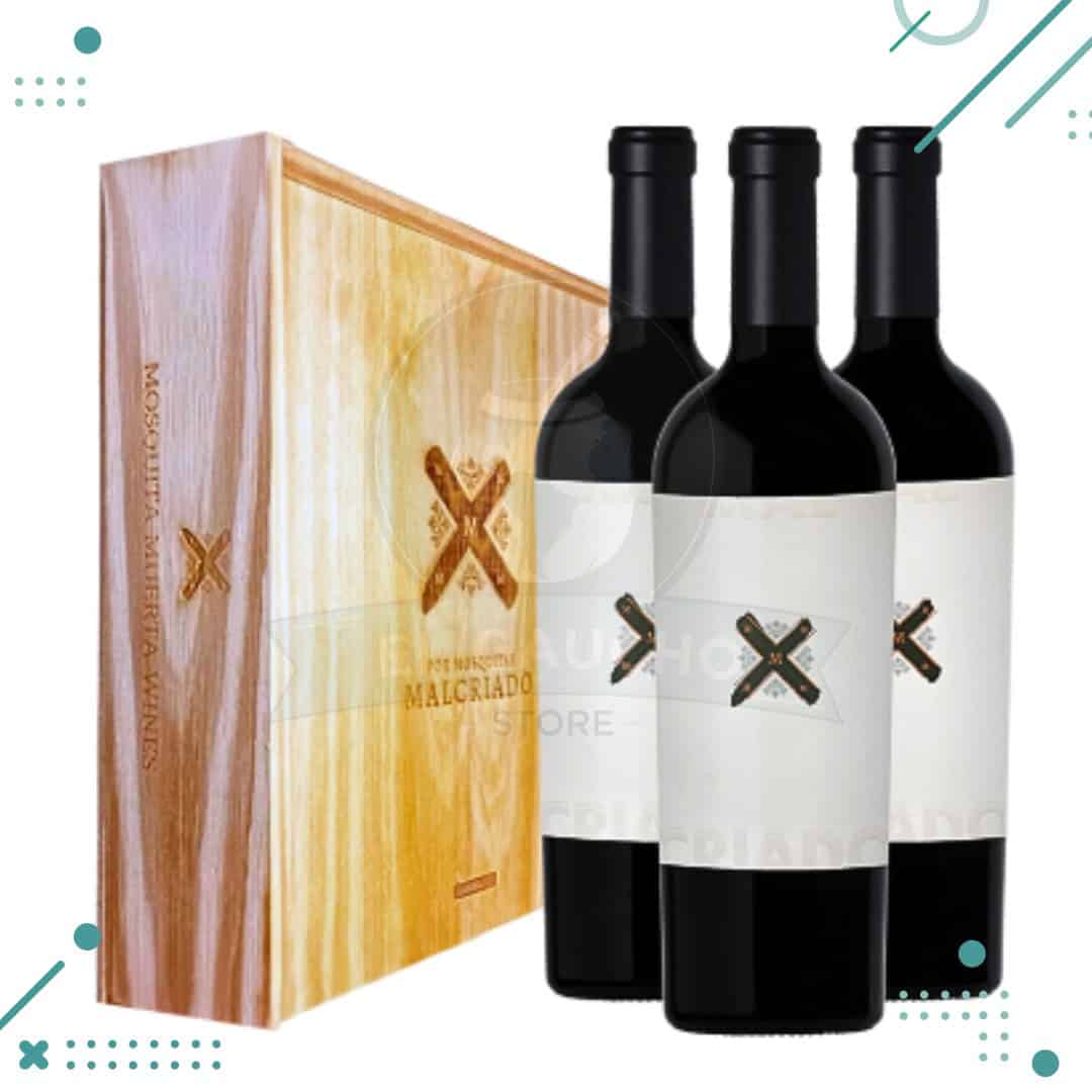 Diseno-sin-titulo-2024-04-08T153145.865.png Vino Malcriado Malbec 750ml x 3 Unidades + CAJA MADERA Regalo - Imagen 1