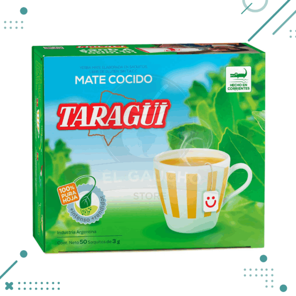 Mate Cocido Taragui x 50 Saquitos de 3g (150g)