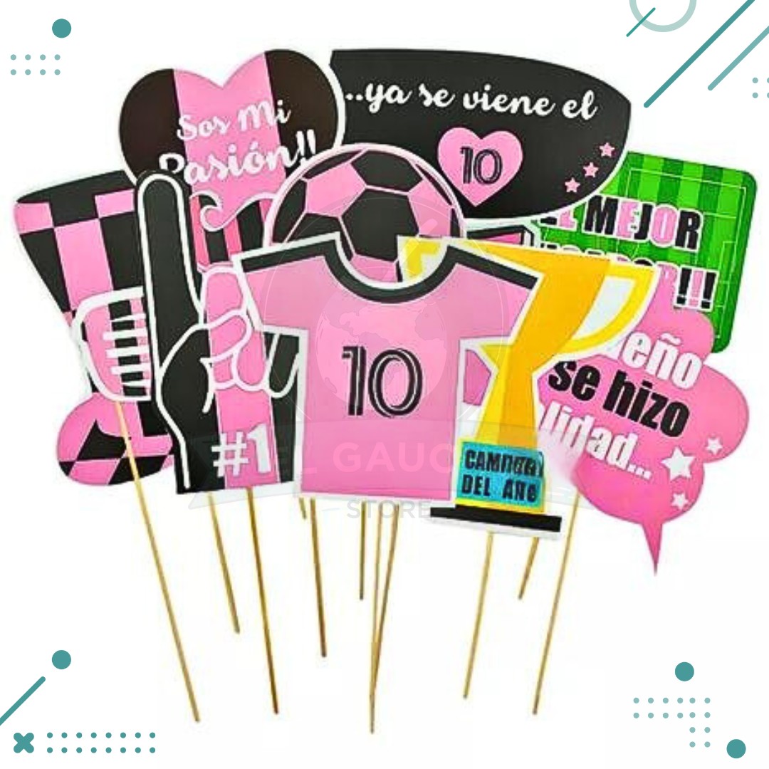 Diseno-sin-titulo-2024-04-16T144001.963.png ESCENOGRAFIAS PARA FOTOS Photo Props Carteles y Frases Inter Miami, 12 Unidades - Imagen 1