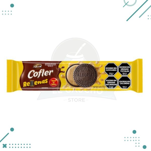 Galletitas Cofler rellenas de bon o bon (85Gr)