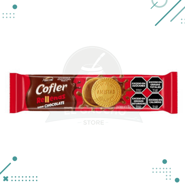 Galletitas Cofler rellenas sabor chocolate (85Gr)