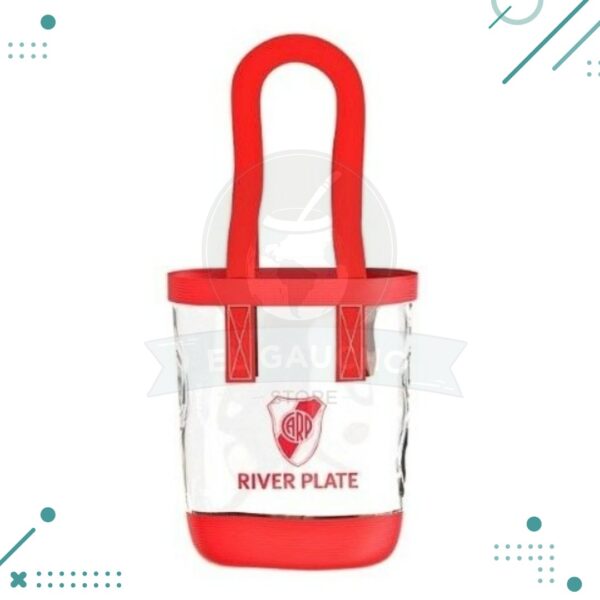Bolso Matero Transparente - River Plate