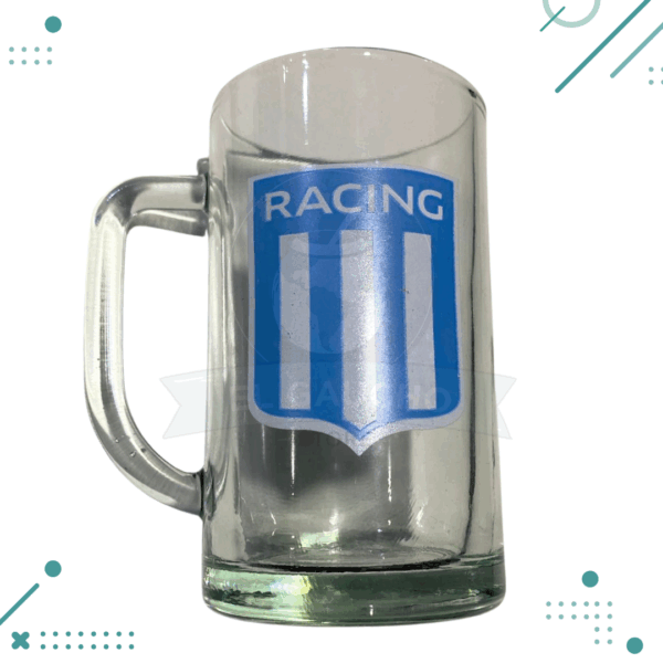 Vaso Chopp Vidrio Racing Club