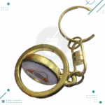 Llavero Giratorio River Plate DORADO - Imagen 2