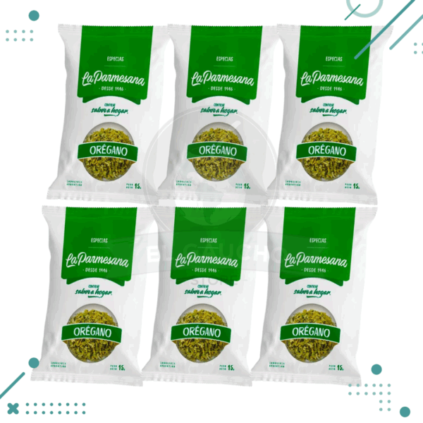 Oregano La Parmesana 15gr (x6 un.) 90gr