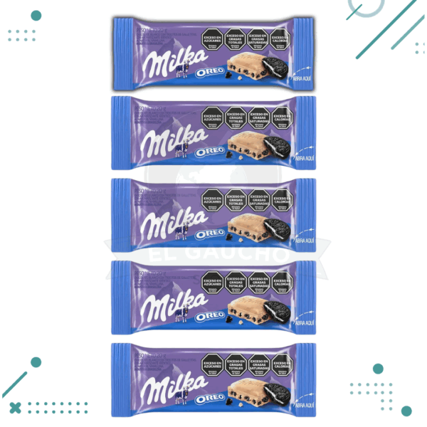 Chocolate Blanco Milka Oreo 20g (x5un) (100g)