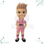 Adorno para Torta MESSI Inter de Miami MOD 2 (18 cm aprox)