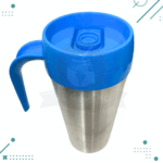 Vaso Mug Térmico, Metálico AZUL 400ml - Imagen 3