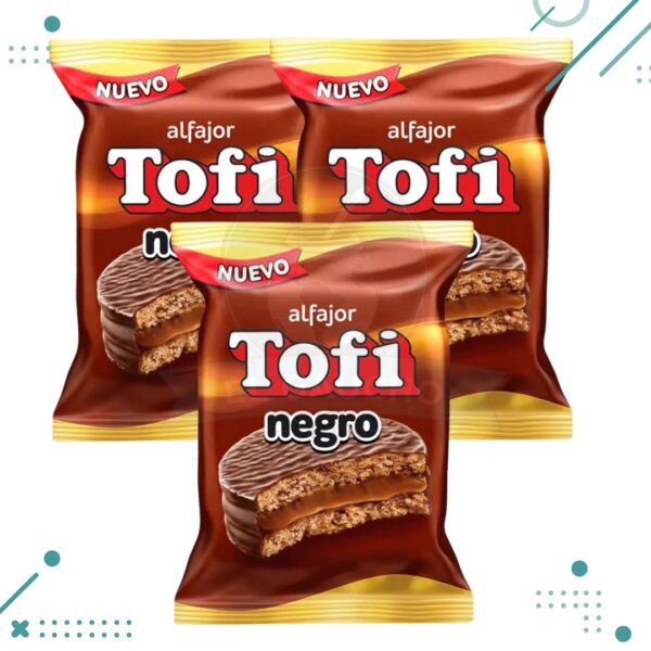 Tofi Alfajor Negro Clásico (46gr.)(3un)(138gr)
