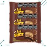 Alfajor triple SHOT Chocolate 60 Gr (pack x3un)(180gr)