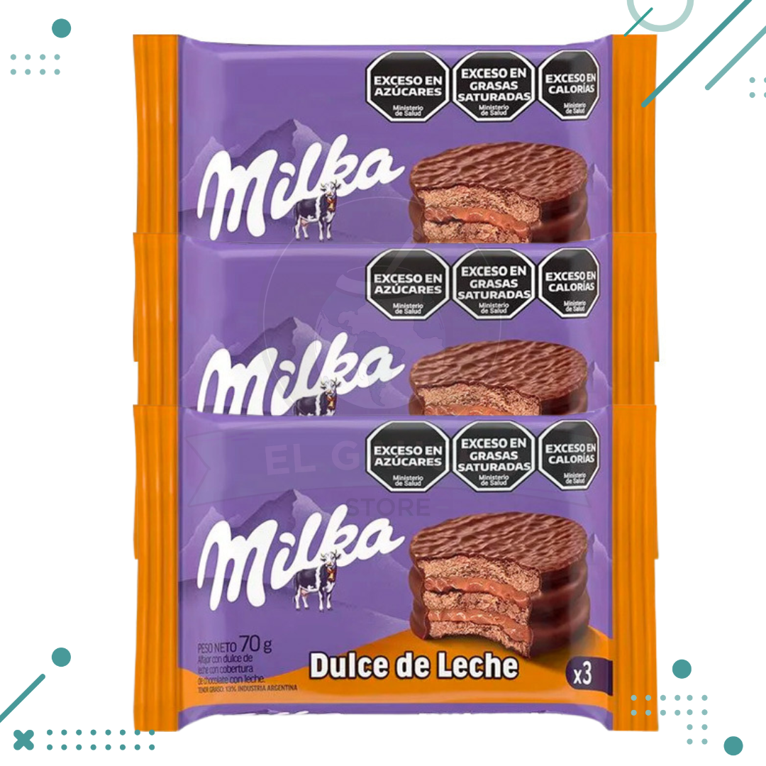 Diseno-sin-titulo-2024-11-29T145258.899.png Alfajor Milka Triple Dulce de Leche, con Baño de Chocolate (70gr)(Pack de 3u)(210gr) - Imagen 1
