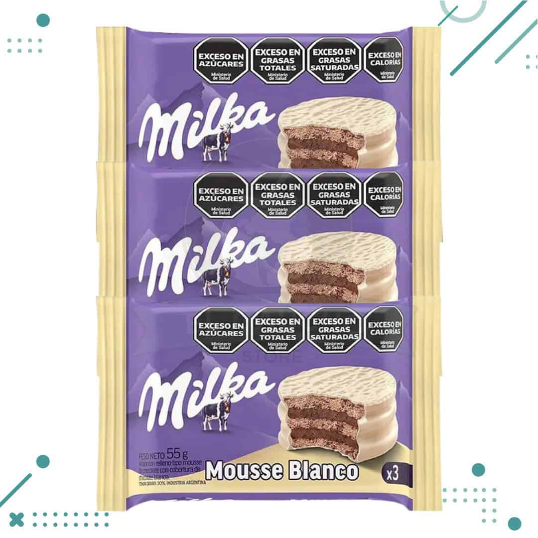 Diseno-sin-titulo-2024-11-29T145602.018.png Alfajor Milka Mousse, con Baño de Chocolate Blanco (55gr)(Pack de 3u)(165gr) - Imagen 1