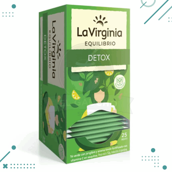 La virginia TE DETOX (25 saquitos)