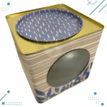 Lata Cookie Marwal con Visor 17x17cm "Cookies"