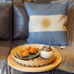 Funda para Almohadon, Bandera Argentina 50x50cm - Imagen 2